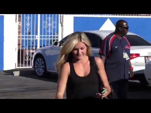 Alek Skarlatos and Lindsay Arnold at Dancing With The Stars Rehearsal Studio @lindsayarnold