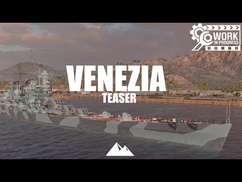VENEZIA, T10 ITA Kreuzer mit Werten und Gedanken - World of Warships | [Teaser] [Deutsch] [60fps]
