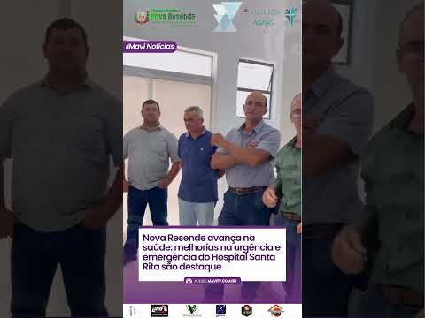 Nova Resende avança na saúde: melhorias na urgência e emergência do Hospital Santa Rita são destaque
