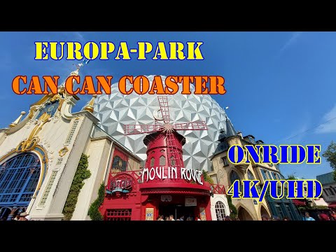 CanCan Coaster onride - Europa-Park [HD/4K] enclosed coaster