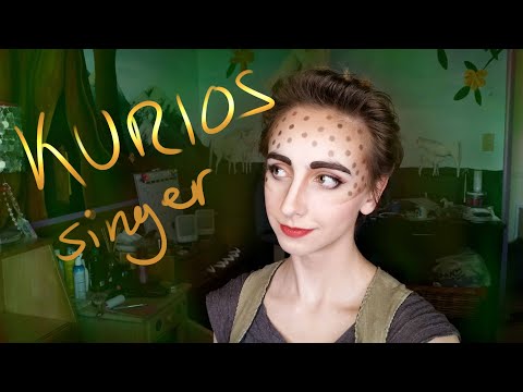 Kurios: Singer • cirque makeup