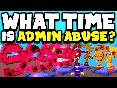 What time is ADMIN ABUSE Today in Plants Vs Brainrots Roblox