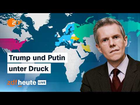 Iran und Ukraine – Niederlagen für Trump und Putin? Militärökonom Keupp bei ZDFheute live