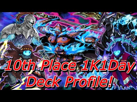 Yu-Gi-Oh! Brotherhood 1k1Day 10TH Place Phantom knights Deck Profile!