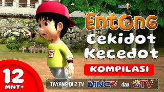 Download lagu KESERUAN ANIMASI ENTONG - CEKIDOT KECEDOT l KOMPILASI 12  MENIT mp3
