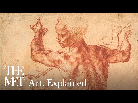 Deconstructing Michelangelo's process from a Sistine Chapel study | Art, Explained