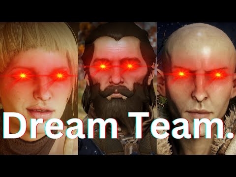 THE BEST PARTY IN DRAGON AGE INQUISITION | NIGHTMARE MADE EASY
