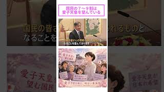 愛子天皇を望む国民を無視する政党たち #政治 #愛子さま  #天皇  #皇室
