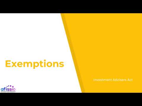 Investment Advisor Act of 1940 and Investment Company Act of 1940