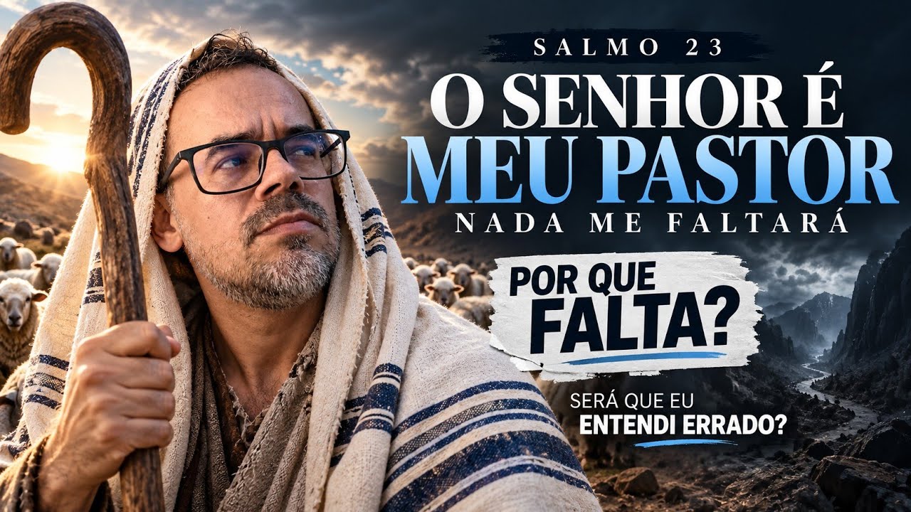 O Senhor é o meu pastor e nada me faltará