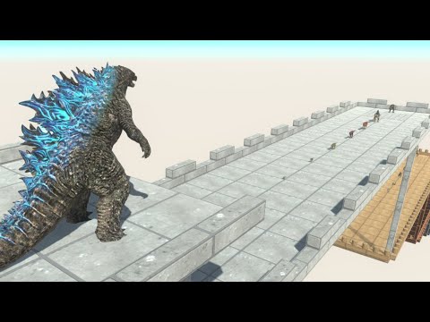 Godzilla Death Fall v2 - Animal Revolt Battle Simulator
