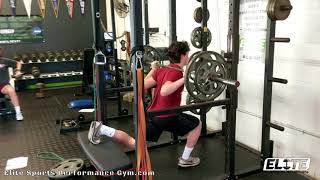 Single Leg Squats with Rear Leg Elevated