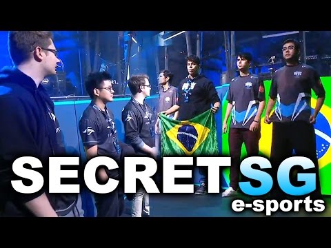 SECRET vs SG e-sports (Brazil) - MOST AMAZING GAMES! - KIEV MAJOR DOTA 2