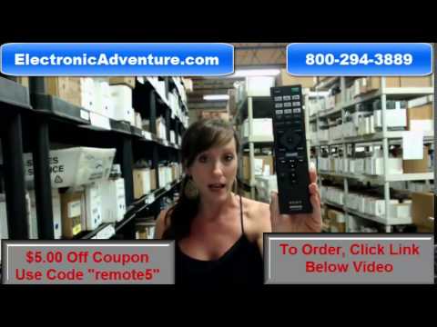 Original Sony RM-AAU190 Coupon $5 Off A-V Receiver Remote Control (RMAAU190)(149270511)