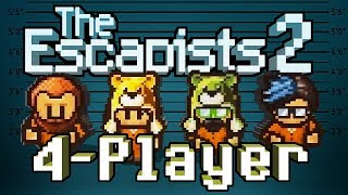 The Escapists 2: 4-Player - #1 - Shake 'Em Down! (4-Player Gameplay)