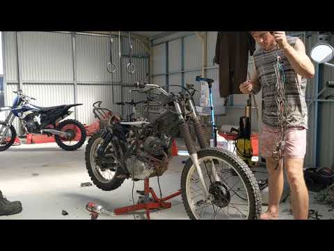 Free XL250s scrambler build part 1
