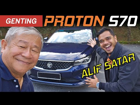 Alif Satar Checking Out Proton S70 on Genting with YS Khong! | YS Khong Driving