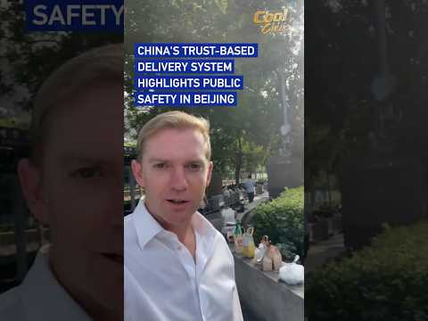 China's trust-based delivery system highlights public safety in Beijing #coolchina