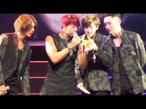 U-KISS NY 140109 Hoon's question (he got my note!!)