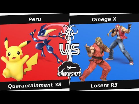 Quarantainment 38 Losers R3 - Peru (Greninja, Pikachu) Vs. Omega X (Ken, Terry) - SSBU