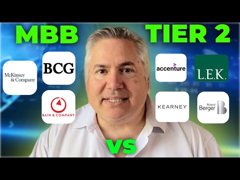 MBB (McKinsey, Bain, BCG) vs Tier 2 (Accenture, Kearney, LEK, etc.) Management Consulting Firms
