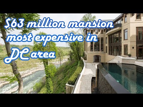 Inside the $63 million mansion that's the most expensive in DC area