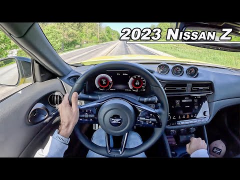 2023 Nissan Z Performance Manual - How Good is The New Twin Turbo V6 (POV Binaural Audio)
