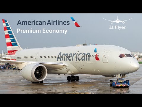 Miniatura YouTube dla American Airlines Boeing 787-8
