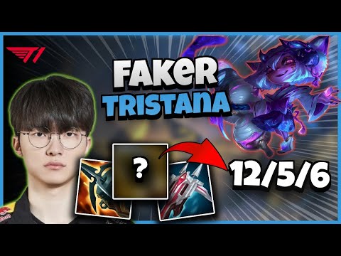 T1 Faker Tristana vs Kennen | 14.12