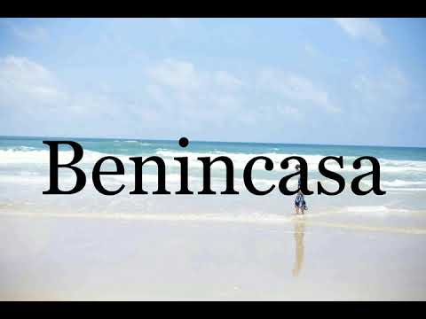 How To Pronounce Benincasa🌈🌈🌈🌈🌈🌈Pronunciation Of Benincasa