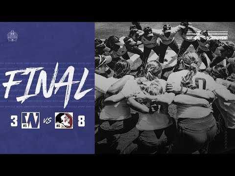 Softball: WCWS Championship Series Highlights vs. Florida State (Game Two)