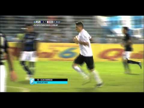 Gol de Borrego. Atlético Tucuman 2 - Douglas Haig 1. Fecha 15. B Nacional 2015. FPT