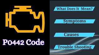 P0442 Trouble Code - Evaporative Emission System Leak Detected (Top Causes & DIY Fixes)