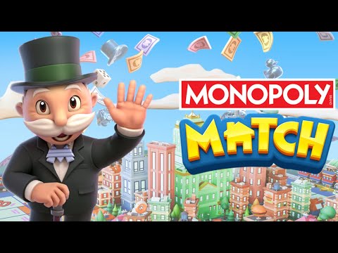 MONOPOLY Match Gameplay | Unique Fun Puzzle & Board Game - YouTube