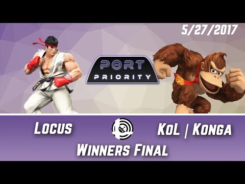 Port Priority - Locus (Ryu)  Vs. KoL | Konga (Donkey Kong) - Winners Final