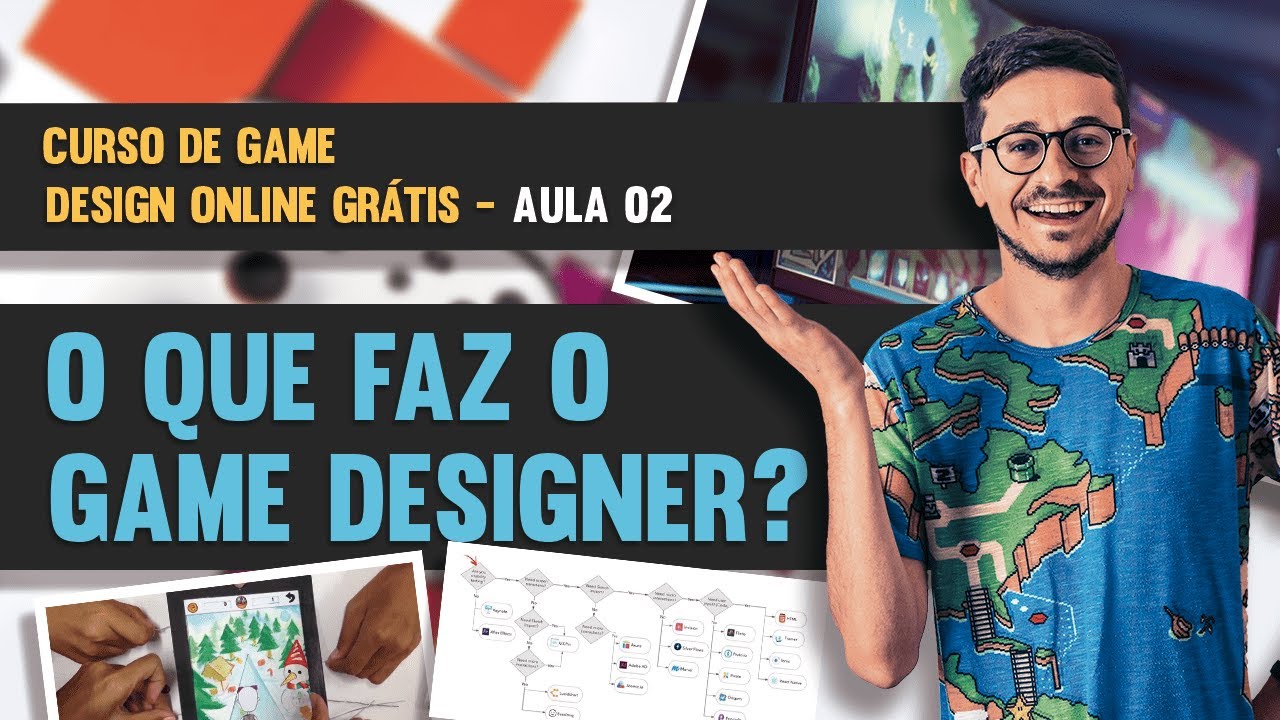 Curso de Game Design Online Grátis - Aula 02 - Onde está o Game Designer na Produção de um Jogo?