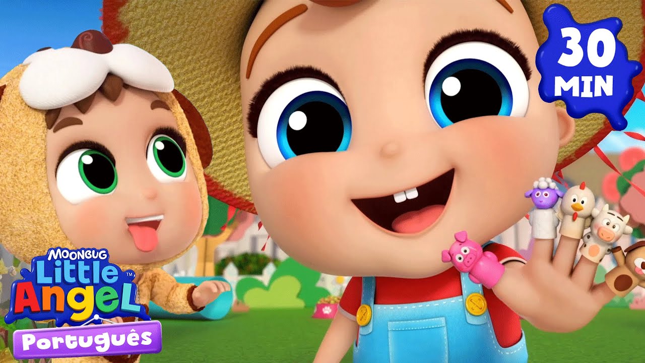 A fazendinha do Joãozinho 🐑 Little Angel Brasil | Músicas Infantis em Português