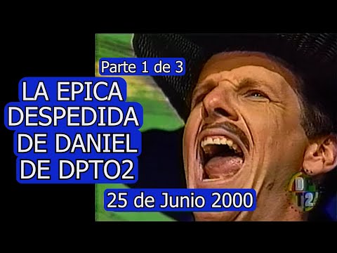 0500 DANIEL'S EPIC FAREWELL FROM DEPT2 (Part 1 of 3) - Sunday For Everyone, June 25, 2000