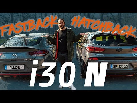 Hyundai i30 N Comparison - Fastback vs. Hatchback (Design, Technic and Sound)