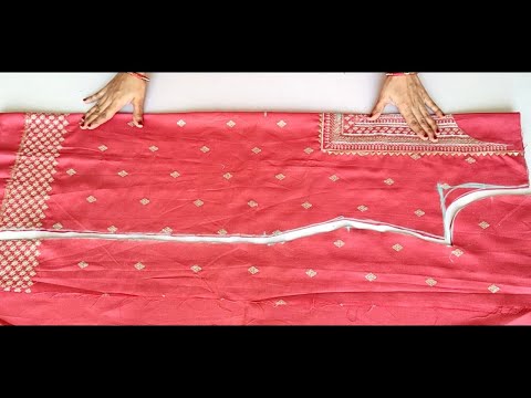 Suit Cutting And Stitching Full Tutorial Step by Step | Kurti / Suit cutting and stitching