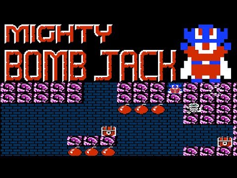 Mighty Bomb Jack (NES, 1987) · Full Game – Best Ending Session 🦸‍♂️💣🗝️