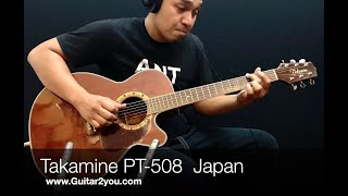 Video thumbnail for Takamine PT- 508 Japan by top acoustic