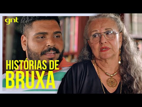 Zelinda é bruxa e ensina para Paulo Vieira tudo sobre feitiçaria! | Avisa Lá Que Eu Vou | GNT
