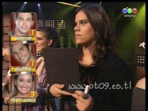 Operacion Triunfo 2009: Gala 11 - M. del Huerto es salvada por sus compañeros