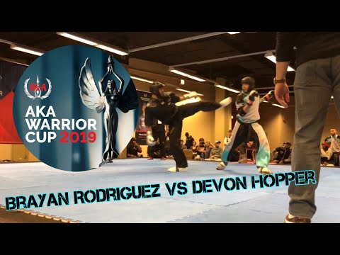 Brayan Rodriguez vs Devon Hopper AKA Warrior Cup 2019