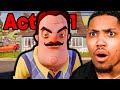 Playing Hello Neighbor Act 1