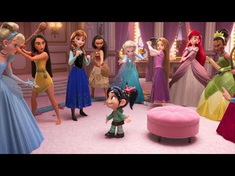 Vanellope Meets Disney Princesses - Adjectives & Prepositions
