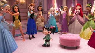 Vanellope meets Disney Princesses  Wreck-It Ralph 