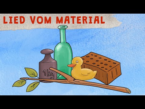 Das Lied vom Material | Neue Kinderlieder zum Mitsingen | Hexe Knickebein