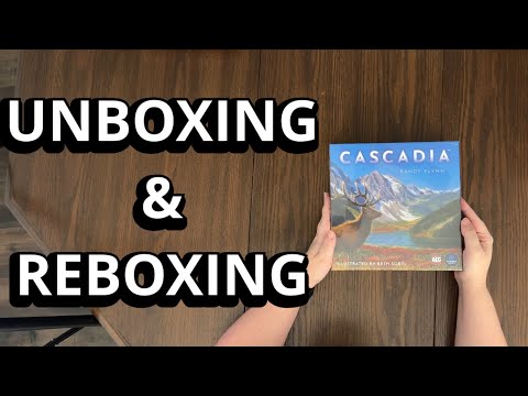Cascadia - Unboxing & Reboxing - What's in the Box?